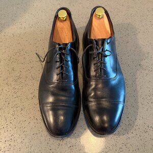 Allen Edmonds - Size 12D - Park Avenue Black Leather Cap Toe Oxford - Black